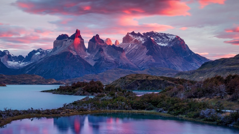 Paquete turístico, torres del Paine, vola.