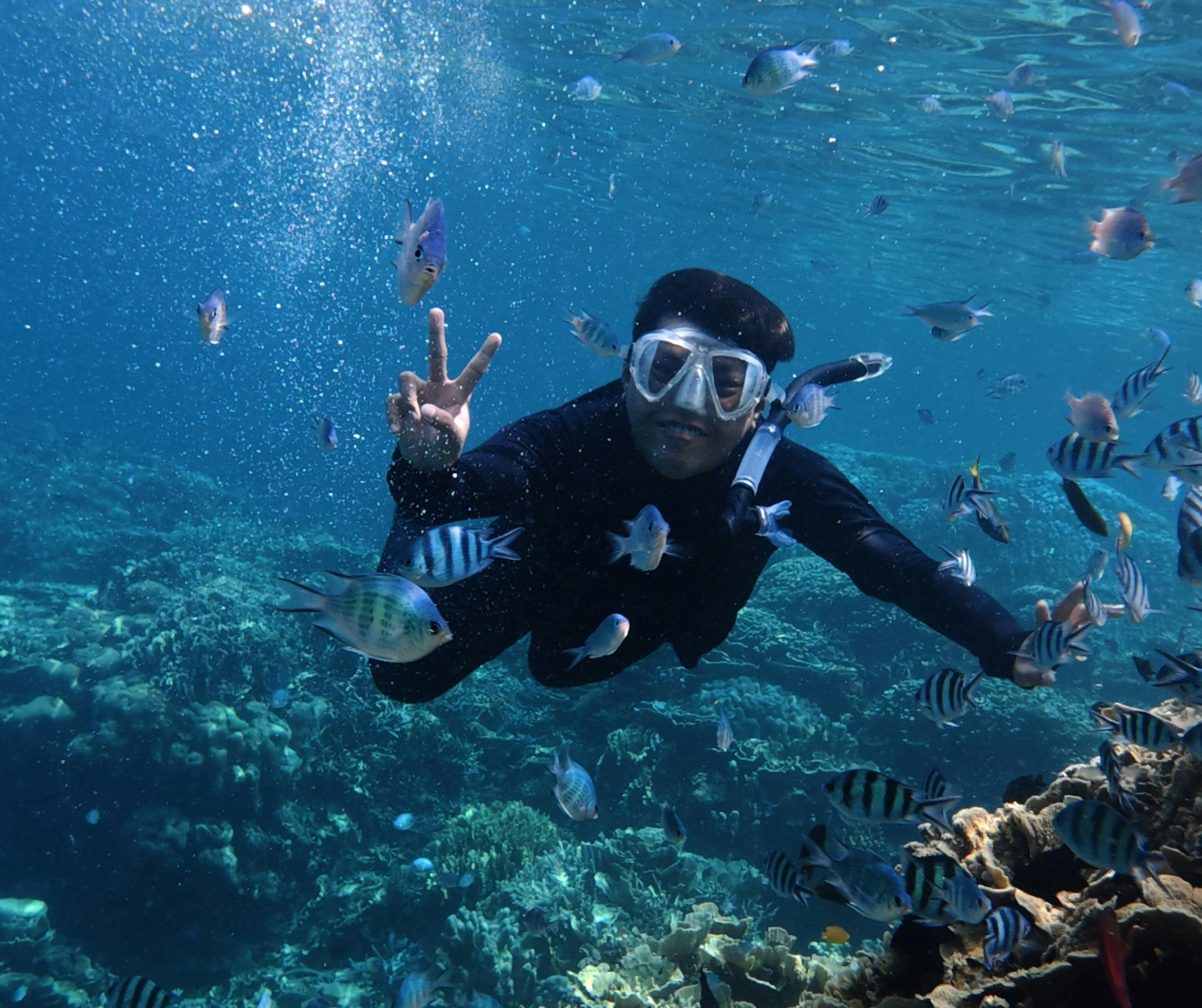 Bautismo de Buceo en Isla de Pascua